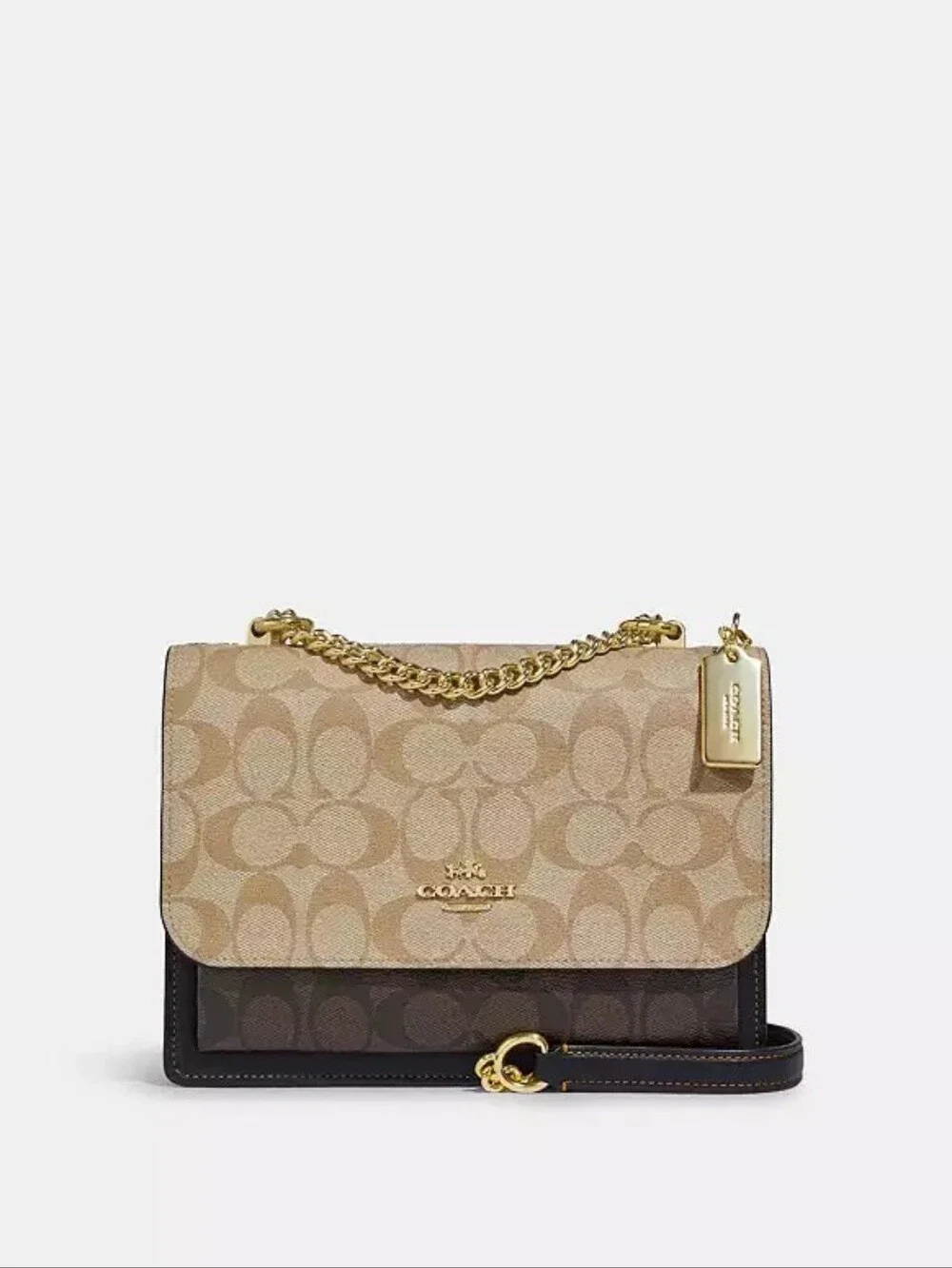 NWT Coach Klare Crossbody Bag In Blocked Signature CanvasCD866 - $428